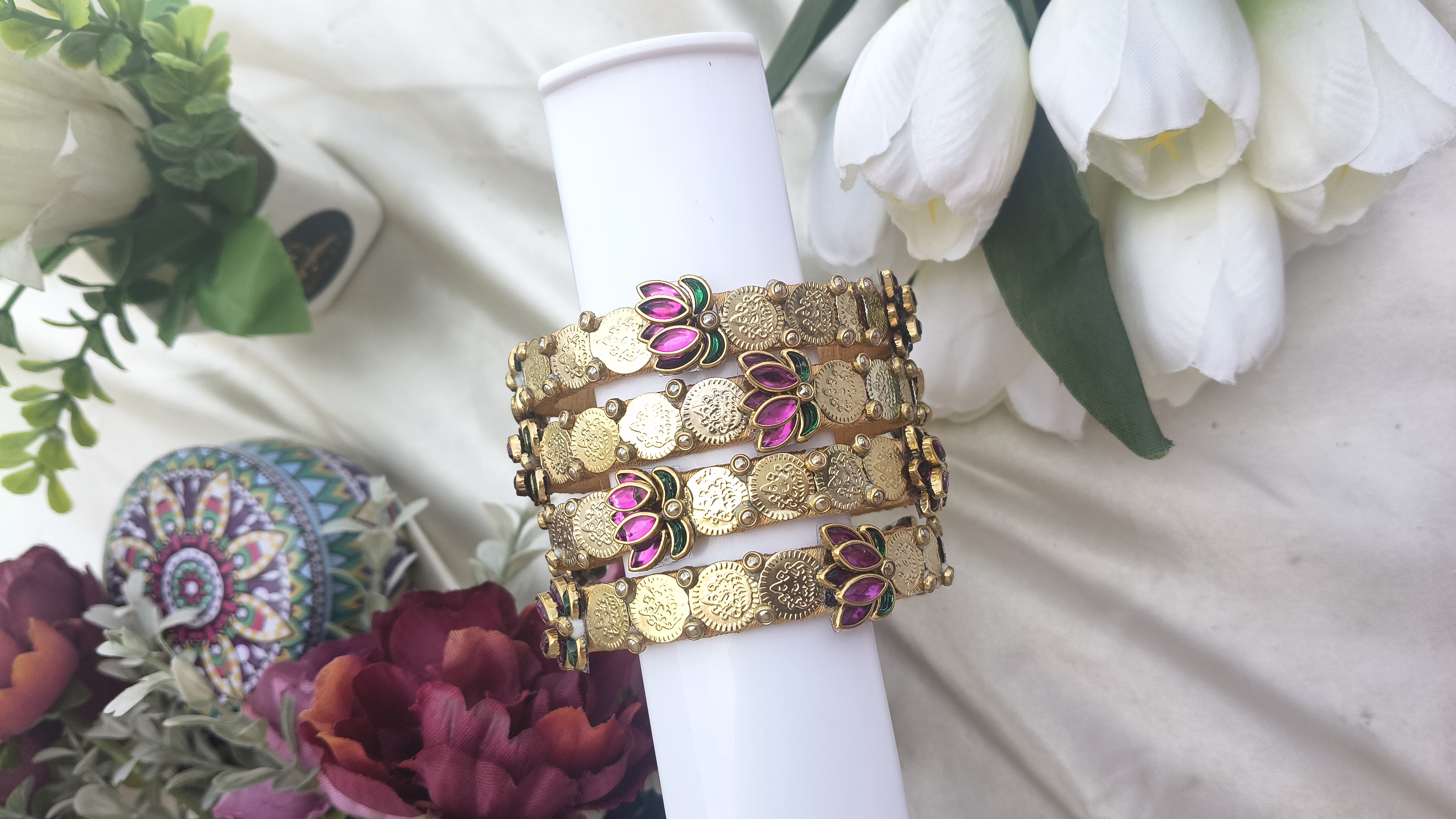Coin with Lotus